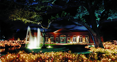 A centerpiece of the 12-acre New Orleans Botanical Garden, the Pavilion of the Two Sisters is modeled after a traditional European orangery.